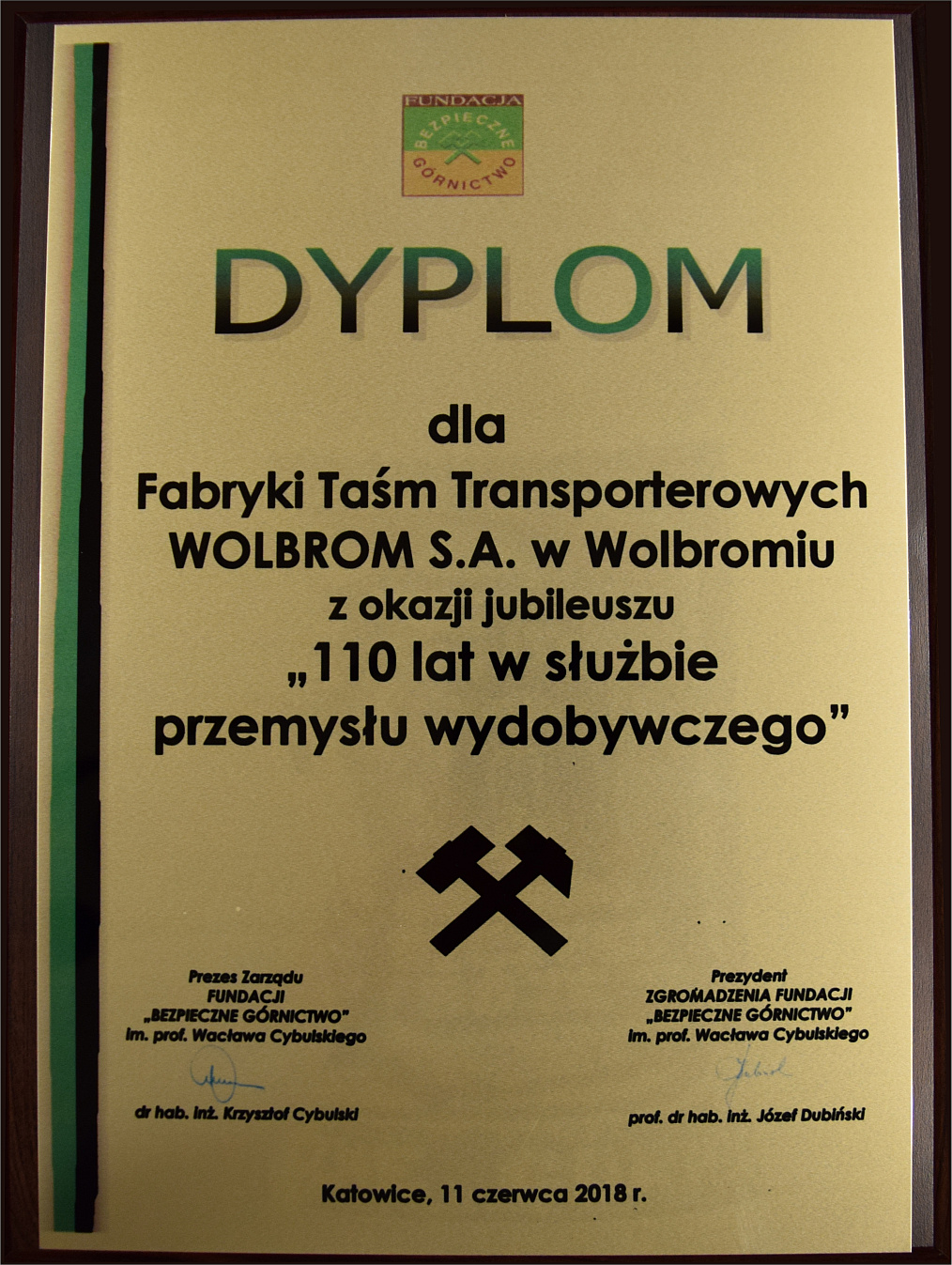 110 lat w służbie polskiego przemysły wydobywczego.